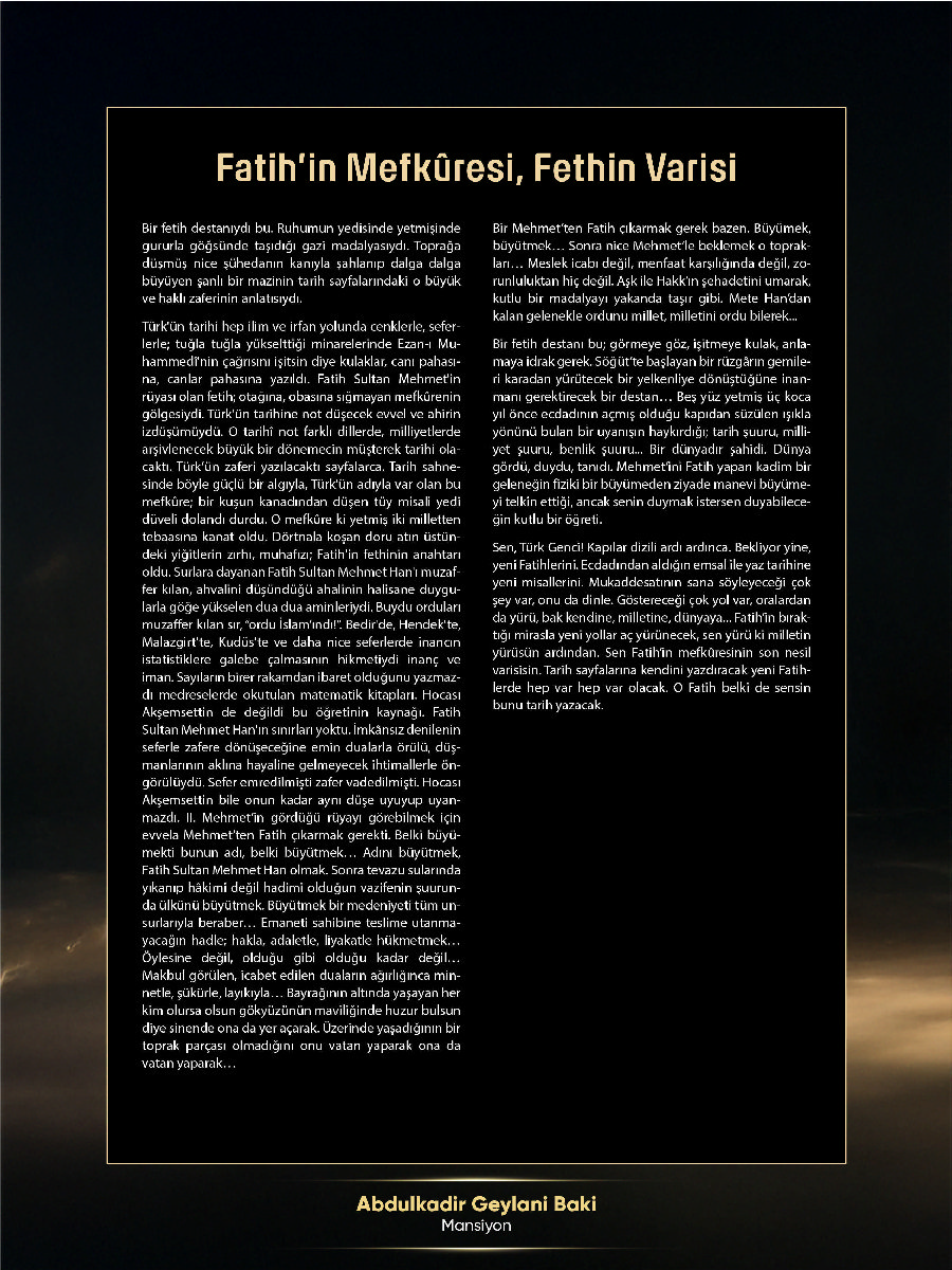 Mansiyon Kompozisyon 12